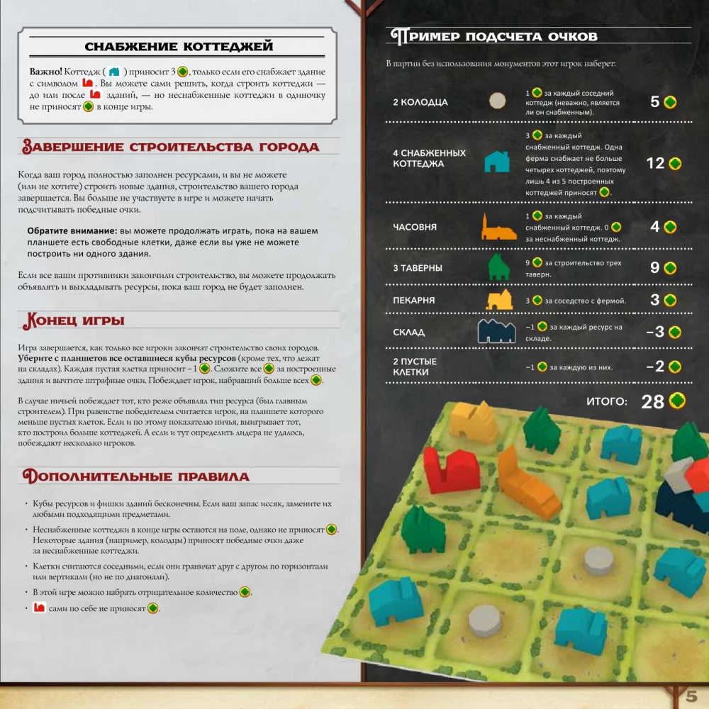 Board Game - Tiny Towns